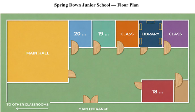 Spring Down Junior School floor plan